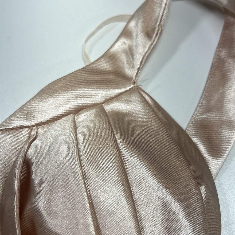Selfie Leslie Bodycon Bustier Mini Dress in Champagne Size XS NEW With Tag - Picture 10 of 12